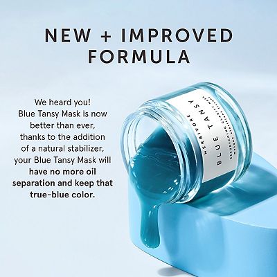 Herbivore Botanicals Blue Tansy BHA and Enzyme Pore Refining Mask