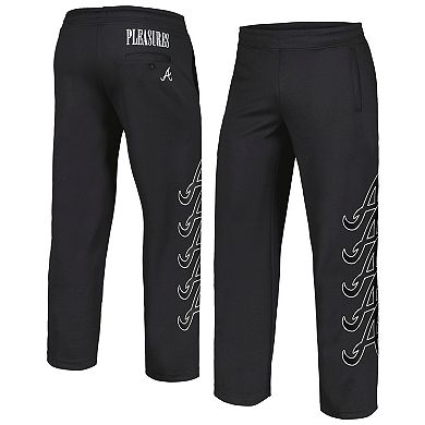Men's Black Atlanta Braves Pitcher Track Pants