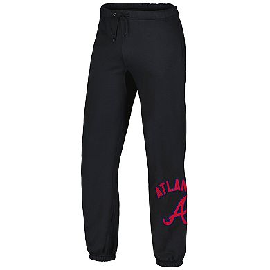 Men's PLEASURES Black Atlanta Braves Opening Day Sweatpants