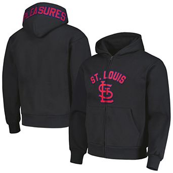 Men's Black St. Louis Cardinals Opening Day Full-Zip Hoodie