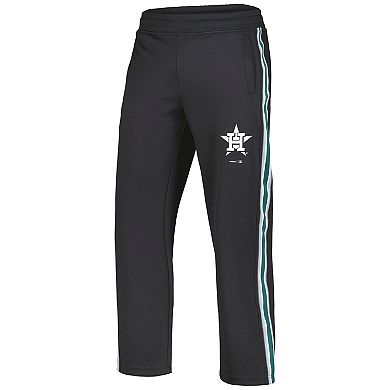 Men's PLEASURES Black Houston Astros Ballpark Track Pants