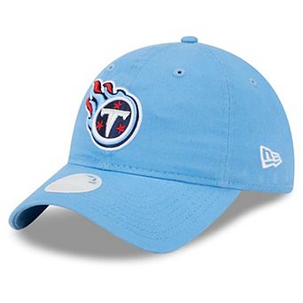 Women's New Era Light Blue Tennessee Titans Main Core Classic 2.0 9TWENTY Adjustable Hat