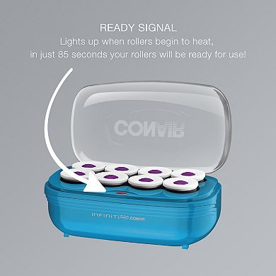 Conair InfinitiPRO Smooth Waves Mega Volume 2-Inch Rollers - 8-piece Set