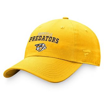 Women's Fanatics Branded Gold Nashville Predators Fundamental Two-Hit Adjustable Hat