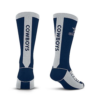 For Bare Feet Dallas Cowboys Throwback MVP Classic Crew Sock