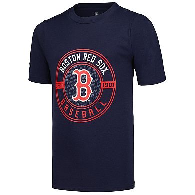 Youth Stitches Navy/White Boston Red Sox T-Shirt Combo Set