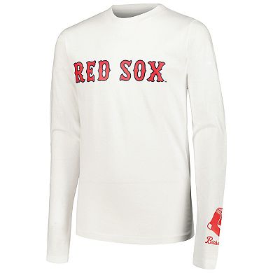 Youth Stitches Navy/White Boston Red Sox T-Shirt Combo Set