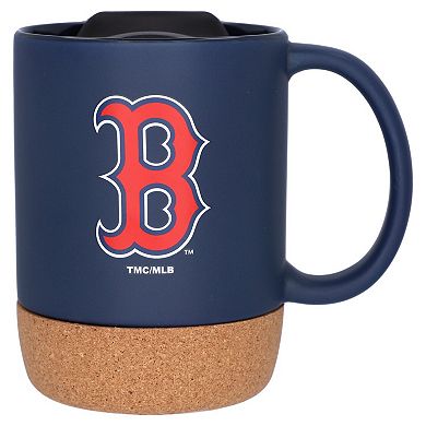 The Memory Company Boston Red Sox 14oz. Cork Bottom Mug with Lid