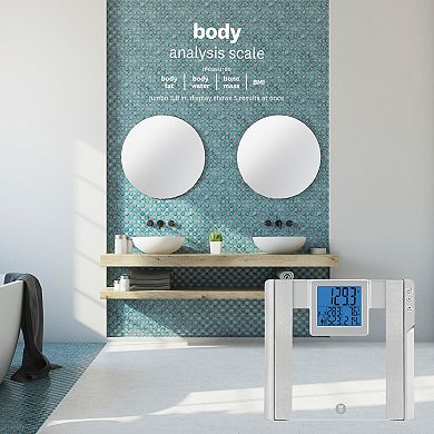 WW™ Scales by Conair® Glass Body Analysis Scale