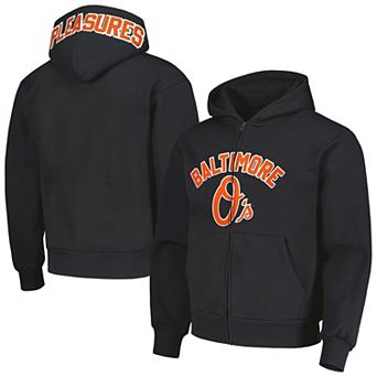 Men's Black Baltimore Orioles Opening Day Full-Zip Hoodie