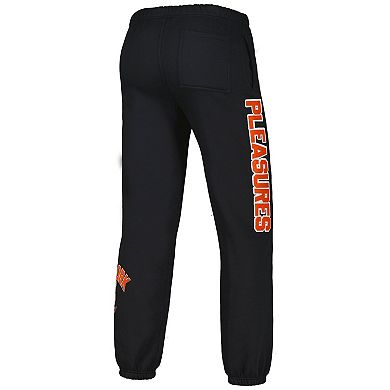 Men's PLEASURES Black New York Mets Opening Day Sweatpants
