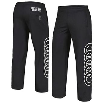 Men's Black Chicago Cubs Pitcher Track Pants