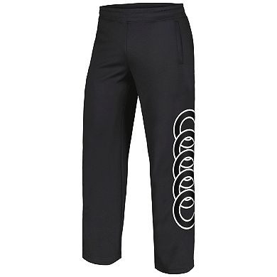 Men's PLEASURES Black Chicago Cubs Pitcher Track Pants