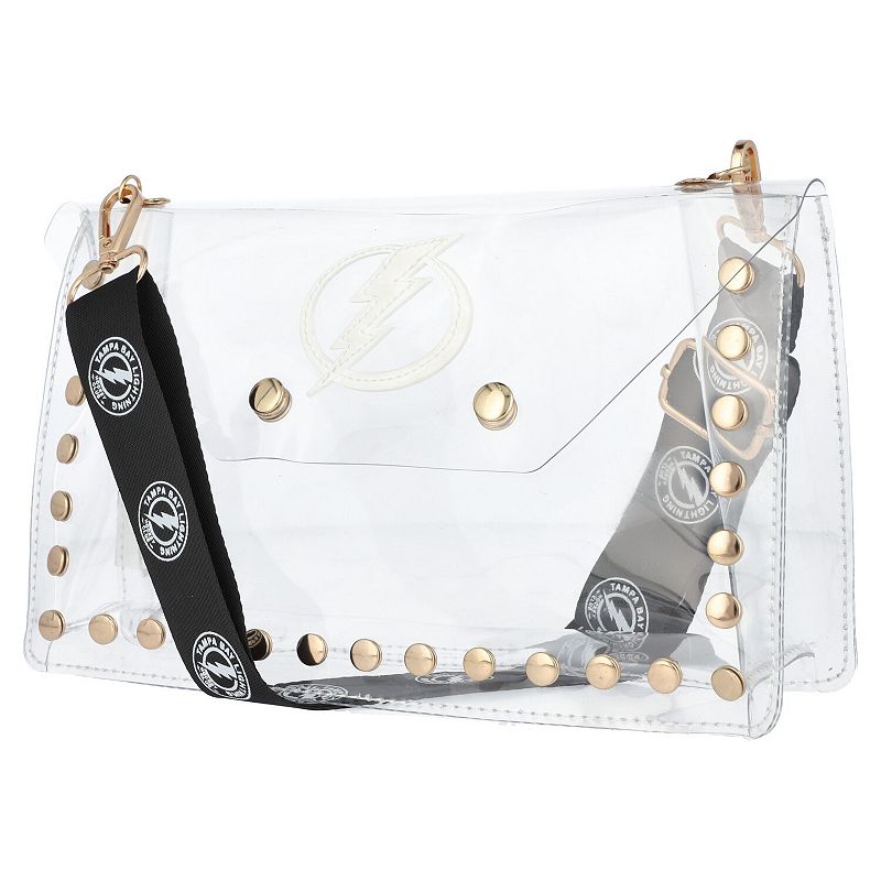 Cuce Tampa Bay Lightning Crystal Clear Envelope Crossbody Bag, Lgh Team
