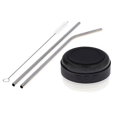 The Memory Company Chicago Bears 30oz. Stainless Steel LED Bluetooth Tumbler