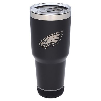 The Memory Company Philadelphia Eagles 30oz. Stainless Steel LED Bluetooth Tumbler