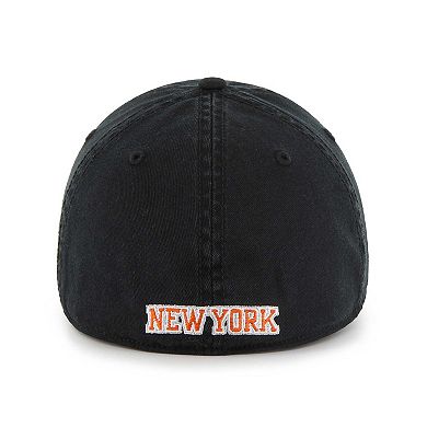 Men's '47 Black New York Knicks  Classic Franchise Fitted Hat