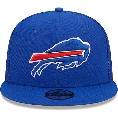 Youth New Era Royal Buffalo Bills Main Trucker 9FIFTY Snapback Hat