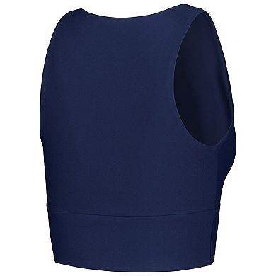 Women's Navy Tennessee Titans Leggings & Midi Bra Set