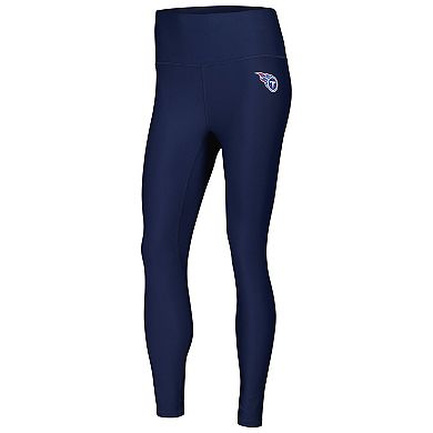 Women's Navy Tennessee Titans Leggings & Midi Bra Set