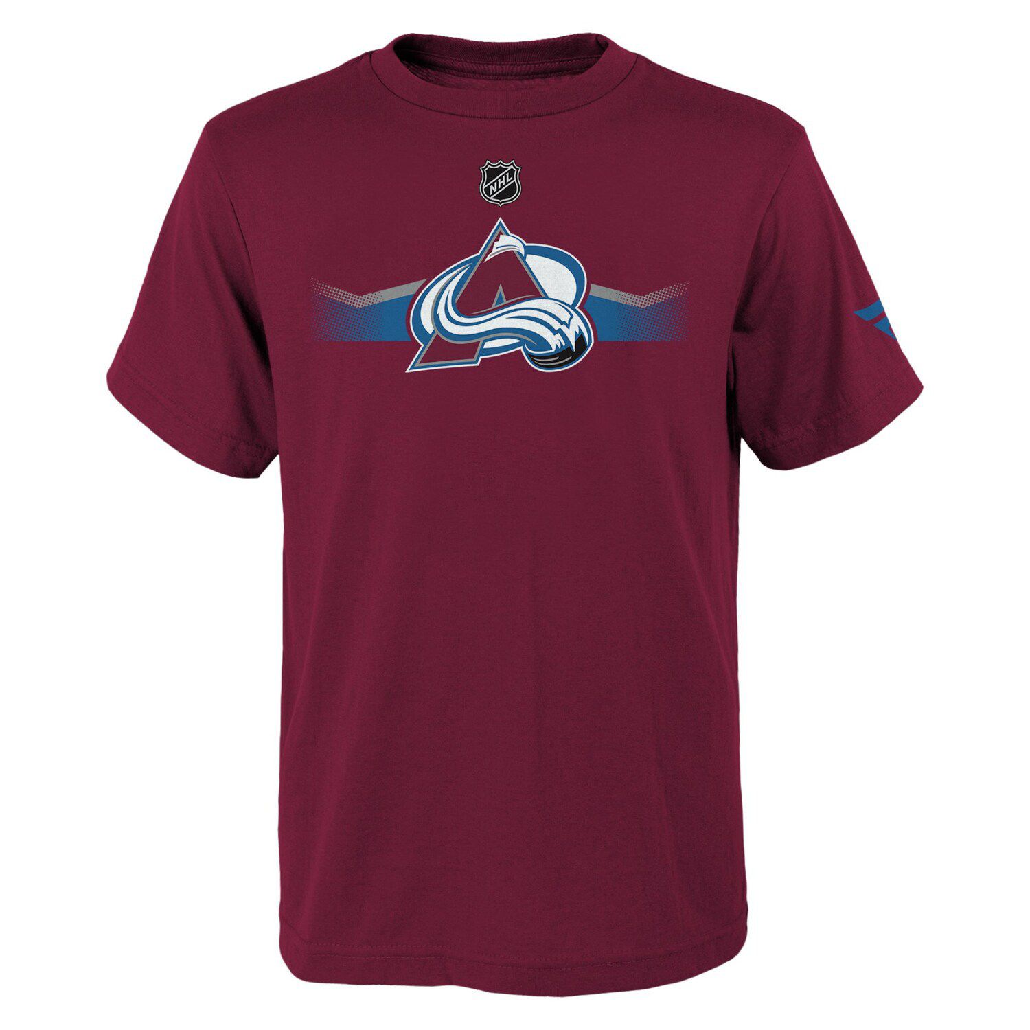T-shirt NHL Colorado Avalanche – Homme, Fanatics, Bordeaux, Taille L
