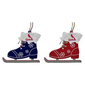 The Memory Company St. Louis Cardinals Two-Pack Ice Skate Ornament Set