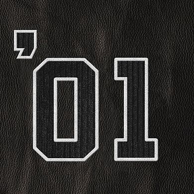 Men's PLEASURES White Detroit Tigers Full-Snap Varsity Jacket