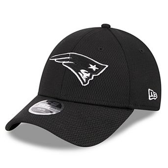 Youth New Era Black New England Patriots Main B-Dub 9FORTY Adjustable Hat