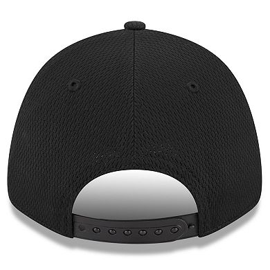 Youth New Era Black New England Patriots Main B-Dub 9FORTY Adjustable Hat