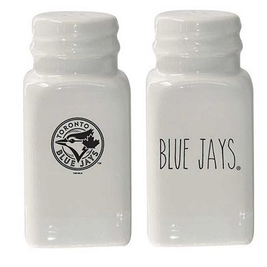 The Memory Company Toronto Blue Jays Farmhouse Salt & Pepper Shaker Set