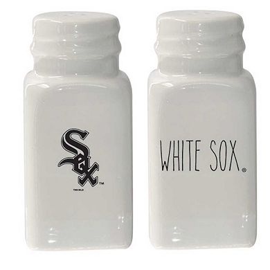 The Memory Company Chicago White Sox Farmhouse Salt & Pepper Shaker Set