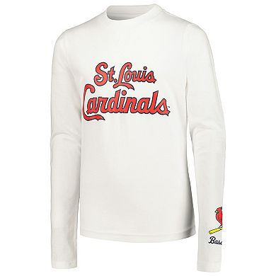 Youth Stitches Red/White St. Louis Cardinals T-Shirt Combo Set