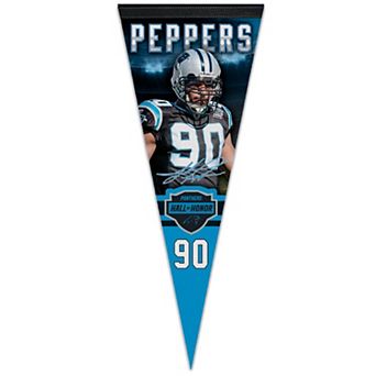 "WinCraft Julius Peppers Carolina Panthers 2023 Hall of Honor 12"" x 30"" Premium Pennant"