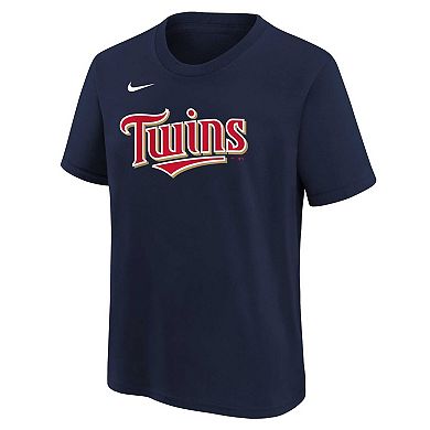 Youth Nike Carlos Correa Navy Minnesota Twins Player Name & Number T-Shirt