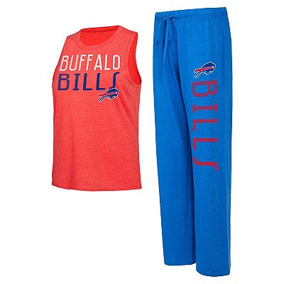 Women's Concepts Sport Royal/Red Buffalo Bills Muscle Tank Top