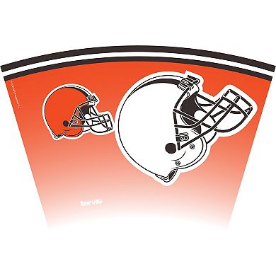 Tervis Cleveland Browns 24oz NFL 2 PACK Genuine & Forever Fan
