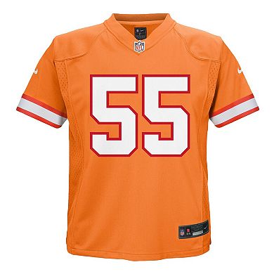 Toddler Nike Derrick Brooks Orange Tampa Bay Buccaneers Retired Player Game Jersey