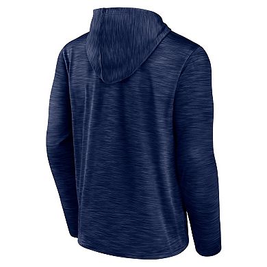 Men's Fanatics Branded Heather Navy Dallas Cowboys Hook and Ladder Pullover Hoodie