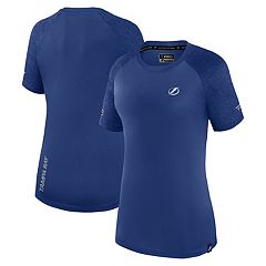売れ筋商品|||ファナティクス カットソー トップス レディース Women's Blue Tampa Bay Lightning Prime Time Lace-Up Long Sleeve T-Shirt Blue, White Women's Tampa Bay Lightning Fanatics Blue Prime Time Lace-Up