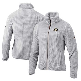 Women's Columbia Gray Colorado Buffaloes Fire Side II Full-Zip Jacket