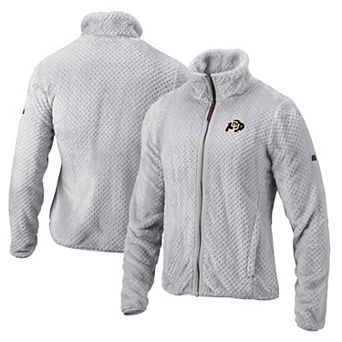 Women's Columbia Gray Colorado Buffaloes Fire Side II Full-Zip Jacket