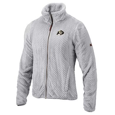 Women's Columbia Gray Colorado Buffaloes Fire Side IIÂ Full-Zip Jacket