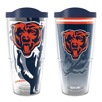 Tervis Chicago Bears 24oz NFL 2 PACK Genuine & Forever Fan