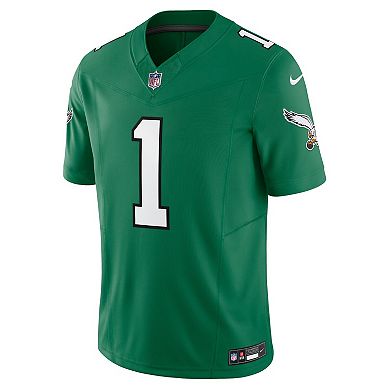 Men's Nike Jalen Hurts Kelly Green Philadelphia Eagles Vapor F.U.S.E. Limited Jersey