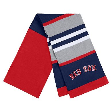 Women's WEAR by Erin Andrews Boston Red Sox Stripe Glove & Scarf Set