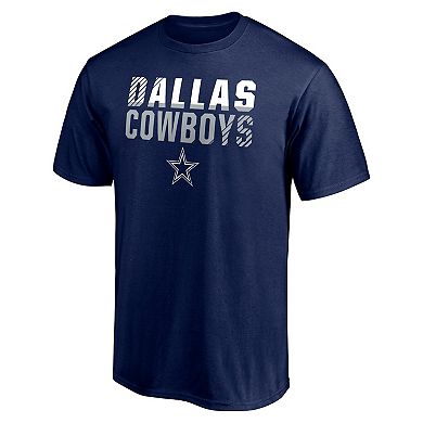 Men's Fanatics Branded Navy Dallas Cowboys Team Fade Out T-Shirt