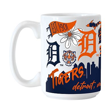 Detroit Tigers 15oz. Native Ceramic Mug