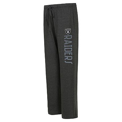 Women's Concepts Sport Black/Charcoal Las Vegas Raiders Muscle