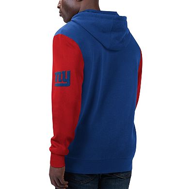 Men's G-III Sports by Carl Banks Royal/Red New York Giants T-Shirt & Full-Zip Hoodie Combo Set