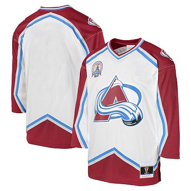 Youth Mitchell & Ness  Blue Colorado Avalanche 2000 Blue Line Player Jersey